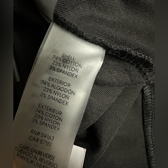 NWT Calvin Klein Women’s Black Pull On Pants Size M - Picture 8 of 9